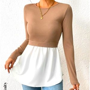 Brown SHEIN top
